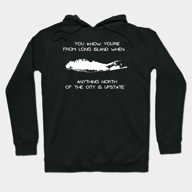 Long Island North of the City Hoodie by Proud Town Tees